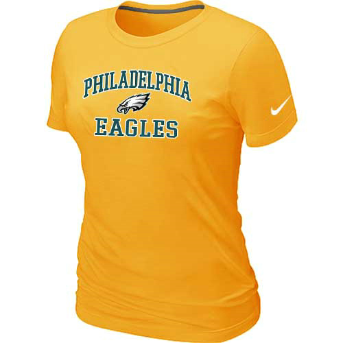 Nike Philadelphia Eagles Women's Legend Logo Dri-FIT NFL T-Shirt - Dark Grey